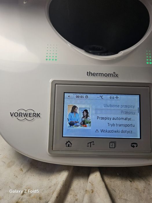 Vorverk naklejka napis thermomix logo przedni panel obudowa