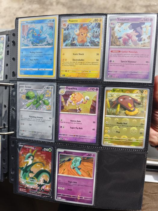 Várias Cartas Pokémon