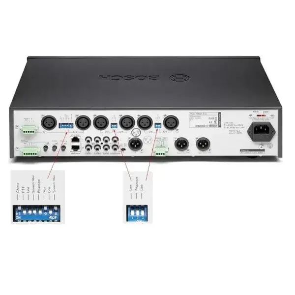 Підсилювач звуку Bosch PLE-2MA120-EU Black