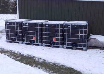 Mauzer Schutz Kontener Pojemnik Beczka Zbiornik Woda Deszczówka Szambo