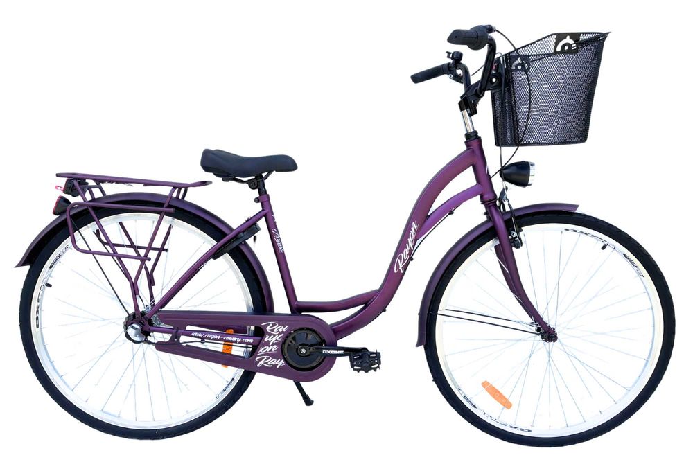 Rower damski miejski Rayon Ariana 28 cali + kosz i wyściółka