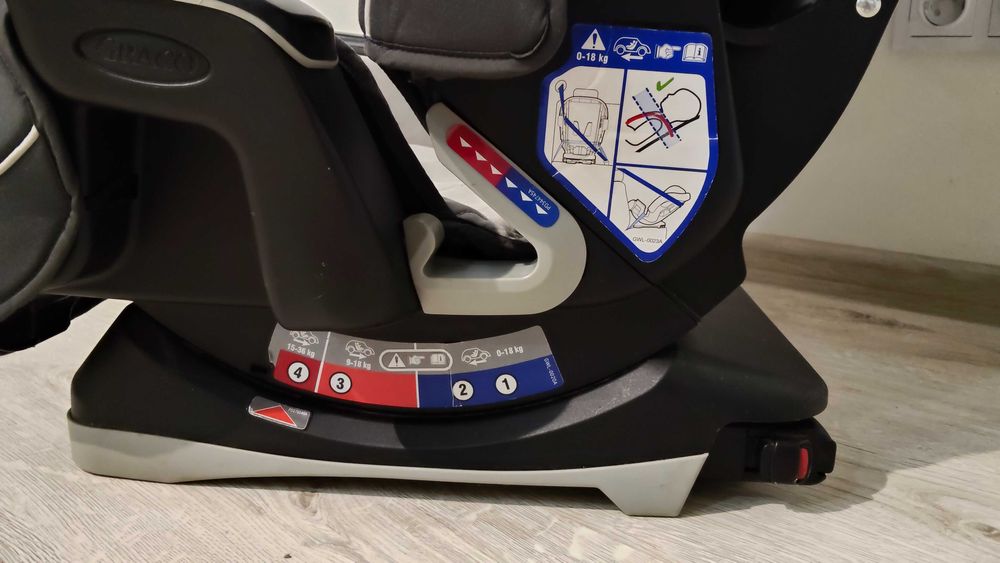 Fotelik samochodowy Graco Avolve 9–36 kg – dobry stan, bezwypadkowy