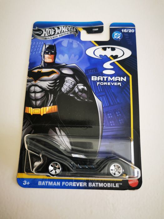 Batman Forever Batmobile Batman DC Hot Wheels Silver Series