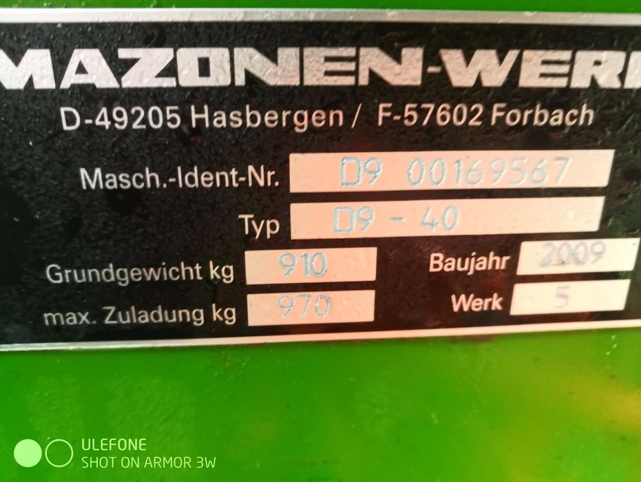 Sprzedam siewnik Amazone D9-40 talerzowy