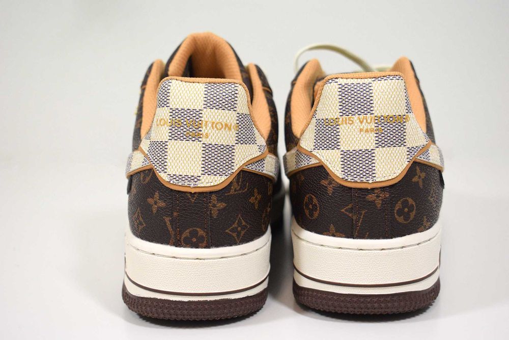 Nike Air Force 1 x Louis Vuitton Brown