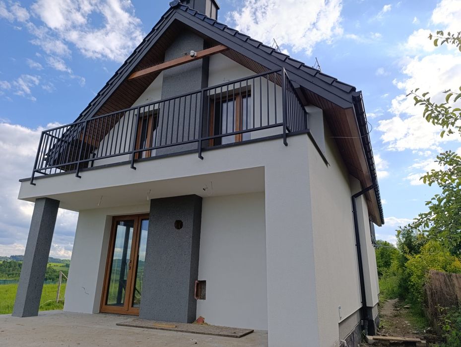 Balustrada balkonowa pionowa
