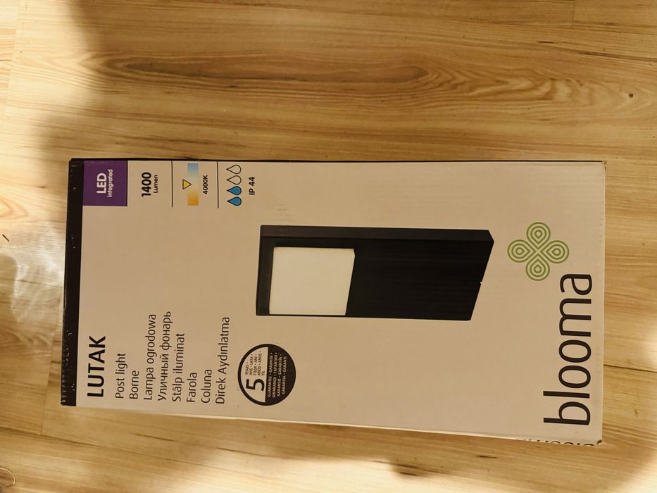 Lampy ogrodowe ledowe  Lutac Blooma 1400 lumenów