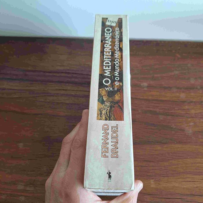 O Mediterrâneo e o Mundo Mediterrânico - 2 vols - Fernand Braudel