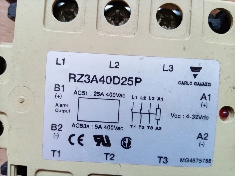 SSR твердотельное реле 3-х фазное