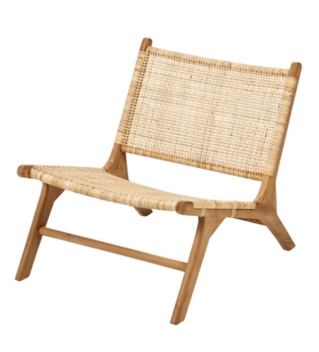 Cadeira Lounge Natural | DIAH | CASA