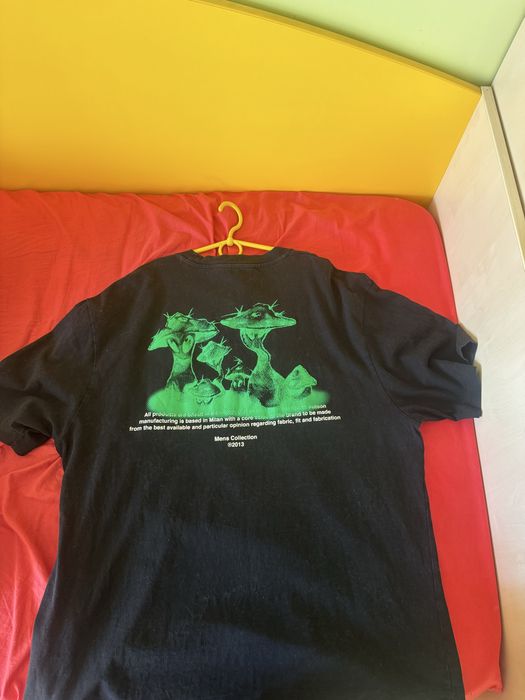 Off- White Alien Mush Skate Cotton Jersey T-Shirt