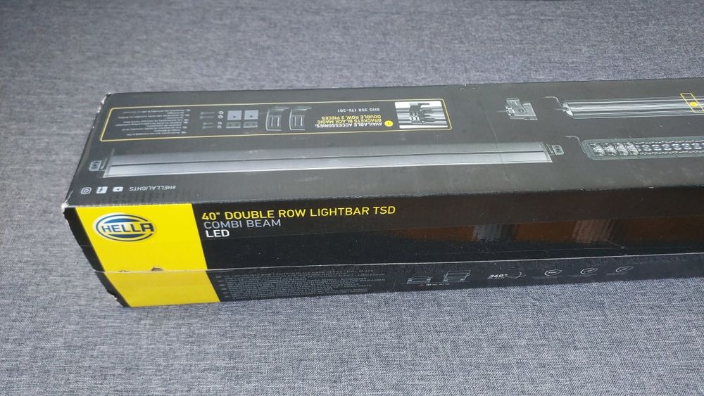 4x4 Off-Road Lightbar HELLA 40" LED Combi Beam - Double Row