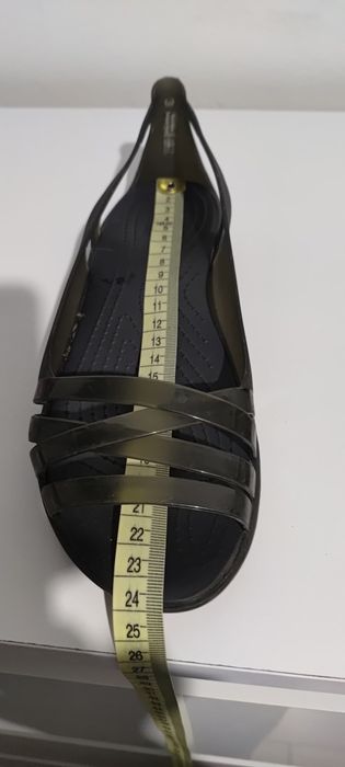 Baleriny crocsy czarne 36/37