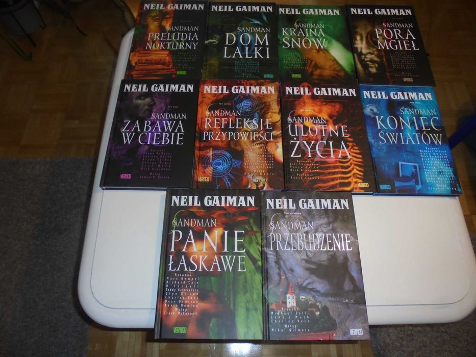 Sandman 1-10. Komplet.  Stan idealny. Jak nowe!