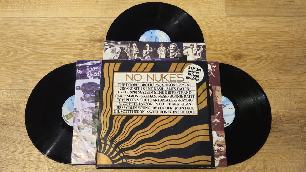 No Nukes 3LP Bruce Springsteen Jackson Browne oryginał