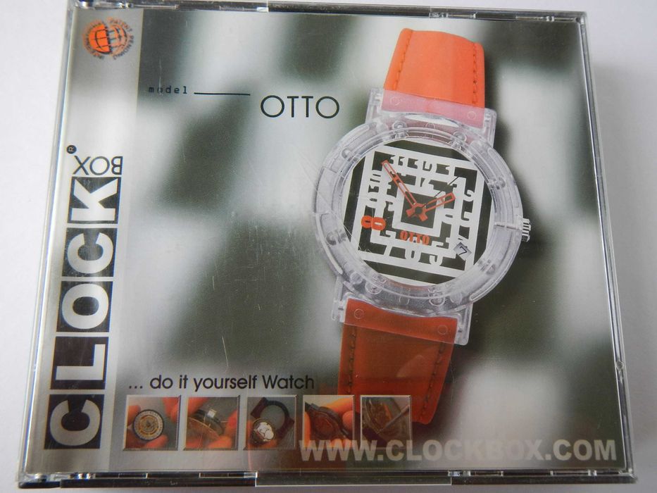 Relógio tipo swatch para montar. Já só há 8 modelos  8 modelos.
