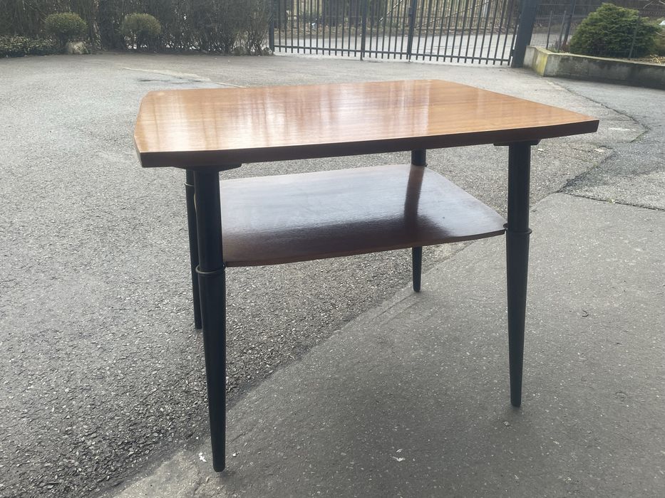 Stolik kawowy patyczak z czasów PRL vintage