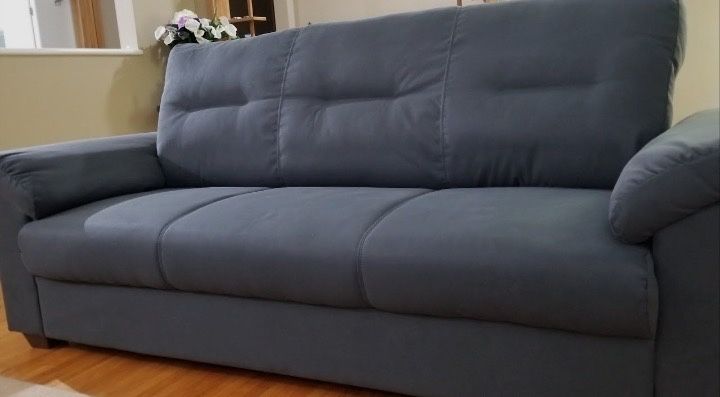 Sofá 3 lugares Preto
