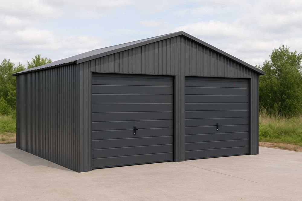 Garaż blaszany blaszak wiata schowek magazyn 6x6 6x5 4x6