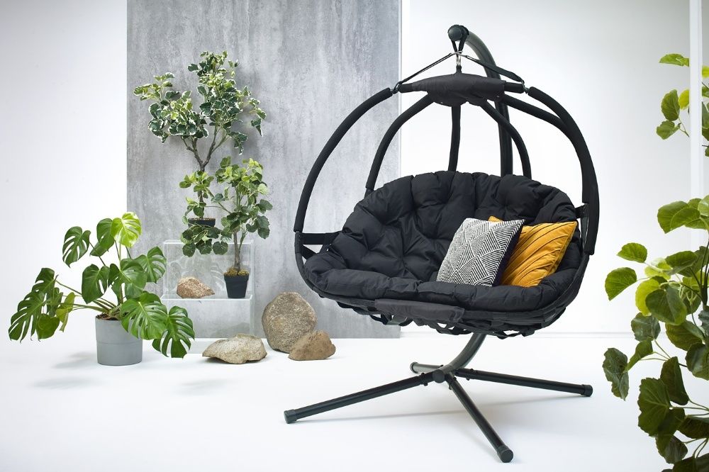 Fotel Wiszący Bujany Ogrodowy Kosz Tarasowy huśtawka kokon hamak taras