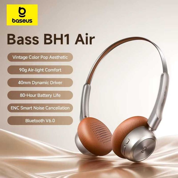 Навушники BASEUS BH1 Air