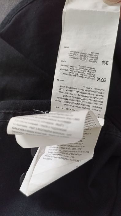 Koszula czarna Reserved slim fit M