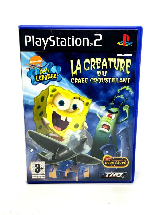SpongeBob SquarePants Creature from the Krusty Krab PS2 Po Angielsku