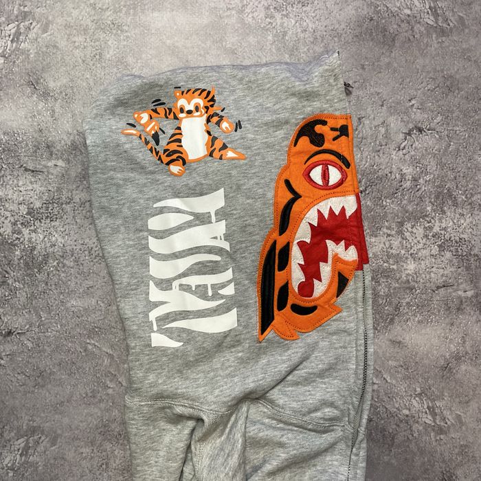 ТОП! Bape Tiger зіп худі