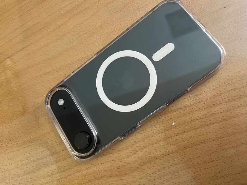 Iphone Air 256GB preto com capa e pelicula