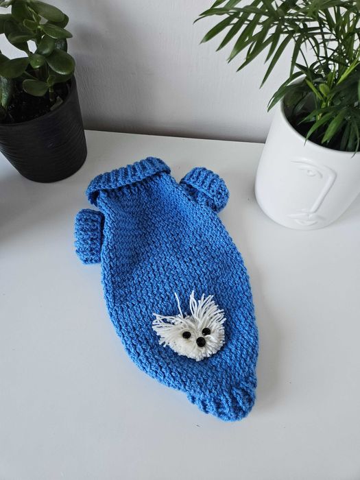 Sweterek ubranko ciepłe dla psa kota na zimę jesień jesienne zimowe