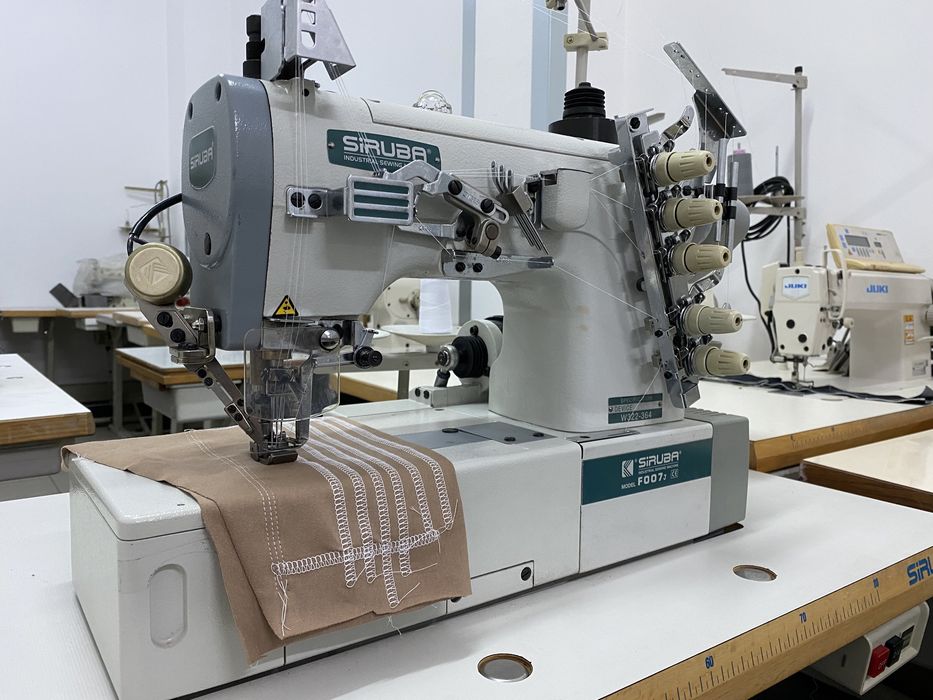 Renderka Siruba automat 6,4 mm servo 230V Juki