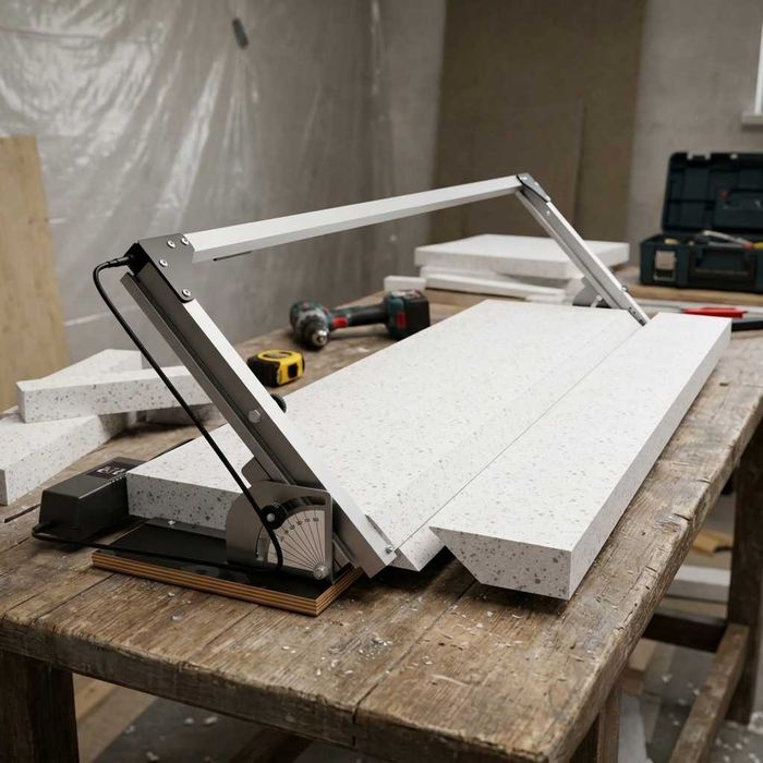 NOWA Maszyna Do Cięcia Styropianu Gilotyna Przecinarka Termiczna Styroduru XPS EPS 105cm