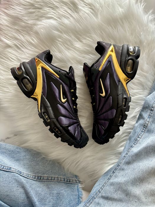 !БЕЗ Передплат! Nike Air Max Tailwind V x Skepta Black Gold | скепта