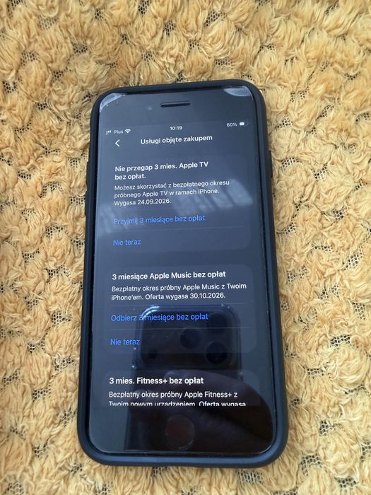 iPhone SE 2022 5G (3 gen.) 128GB - Aktywowany w Czerwcu 2026! 100% Kondycji baterii!