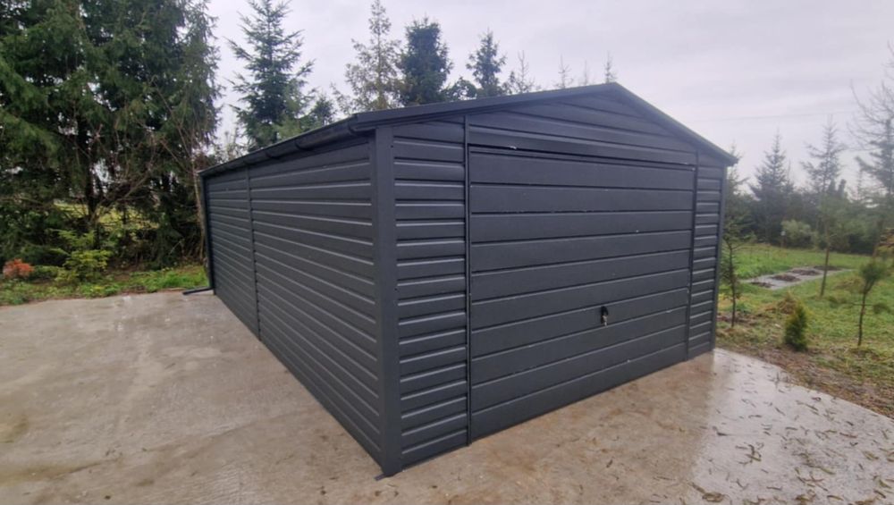 Garaż blaszany 5m x 6m - PRODUCENT
