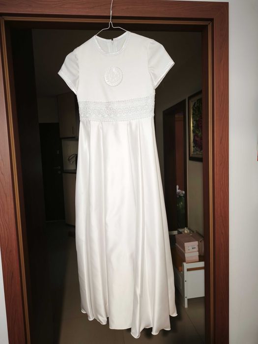 Sukienka komunijna i buty komunijne nnelly blue 33
