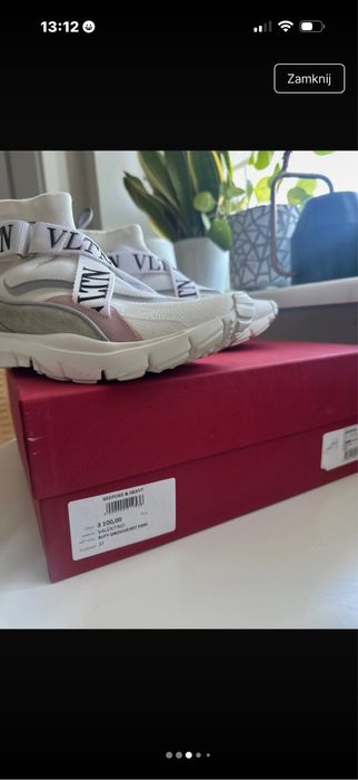 Valentino oryginalne sneakersy damskie rozmiar 37