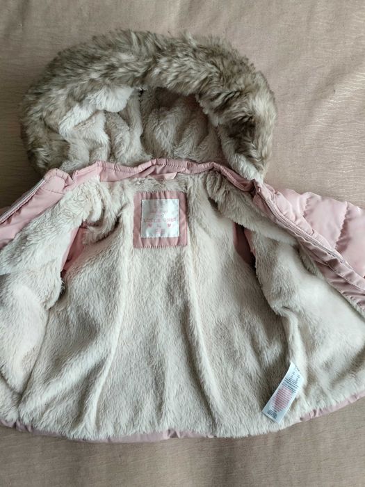 Paczka 19 szt. kurteczki, kombinezon r. 68/ 74