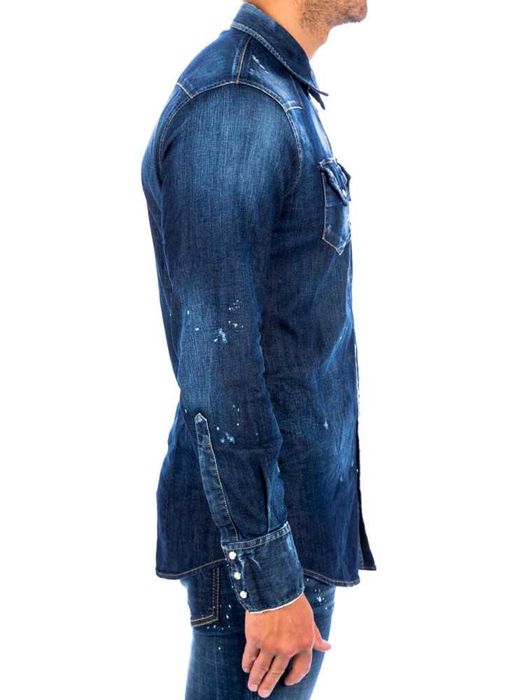 DSQUARED2 unikatowa męska koszula MADE IN ITALY-40%%%