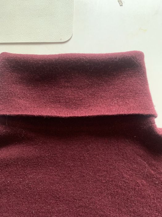 Шерстяной свитер  бордовый winder werk германия р, L