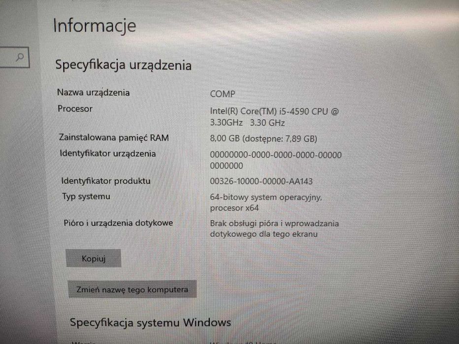 HP ProDesk 600 G1 SFF 8GB 500GB HDD  GTX1050 2GB