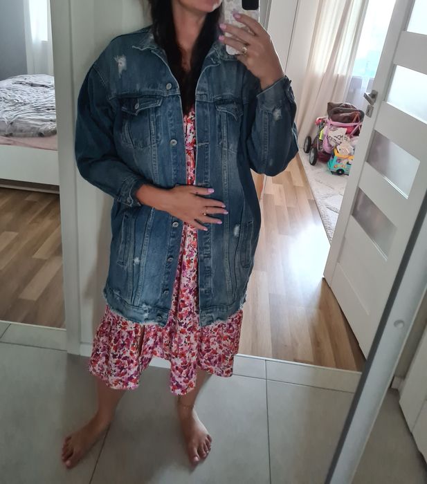 Katana oversize jeansowa