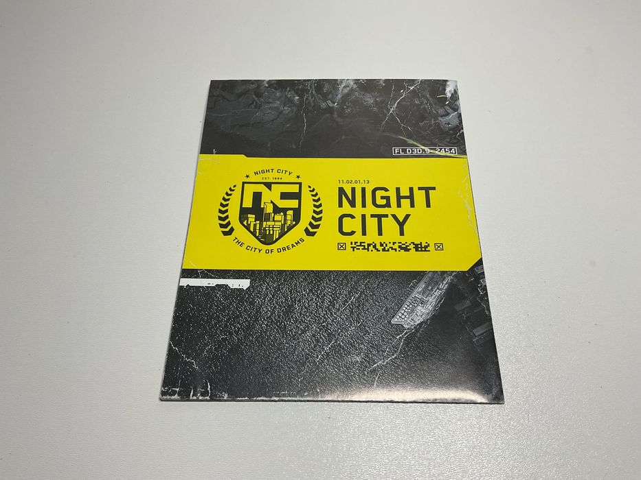Mapa Night City CYBERPUNK 2077 Wydanie Xbox/PS - PL