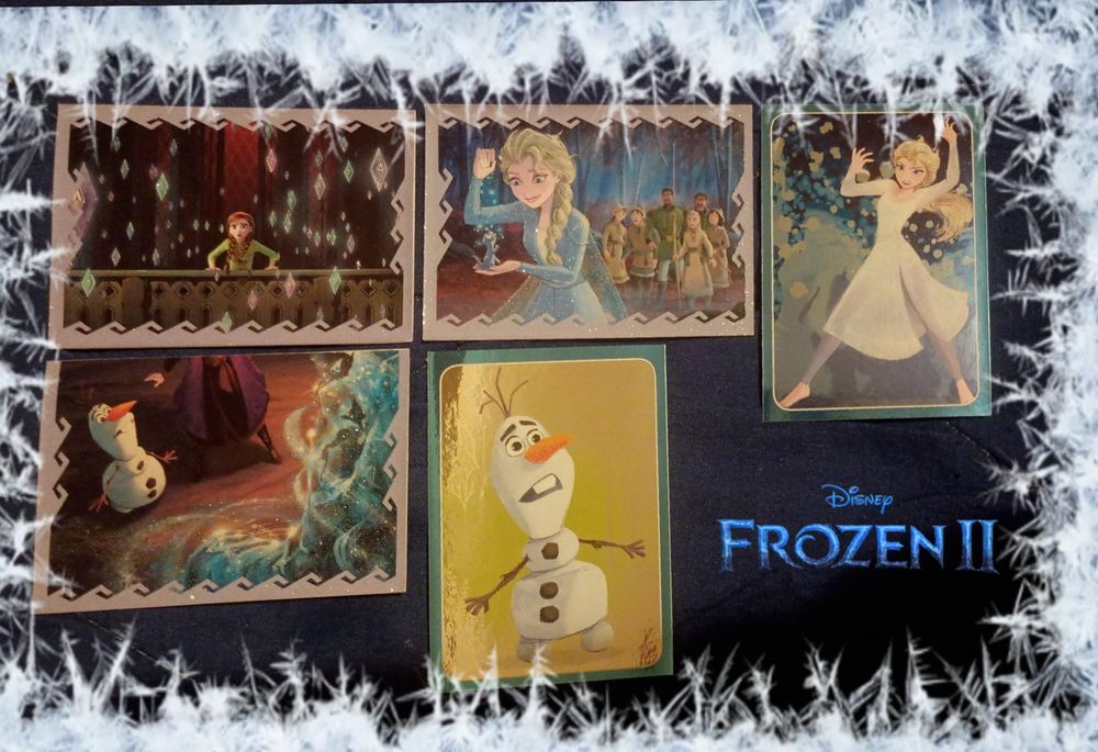 Cromos Frozen 2 (Brilhantes/ Holo)