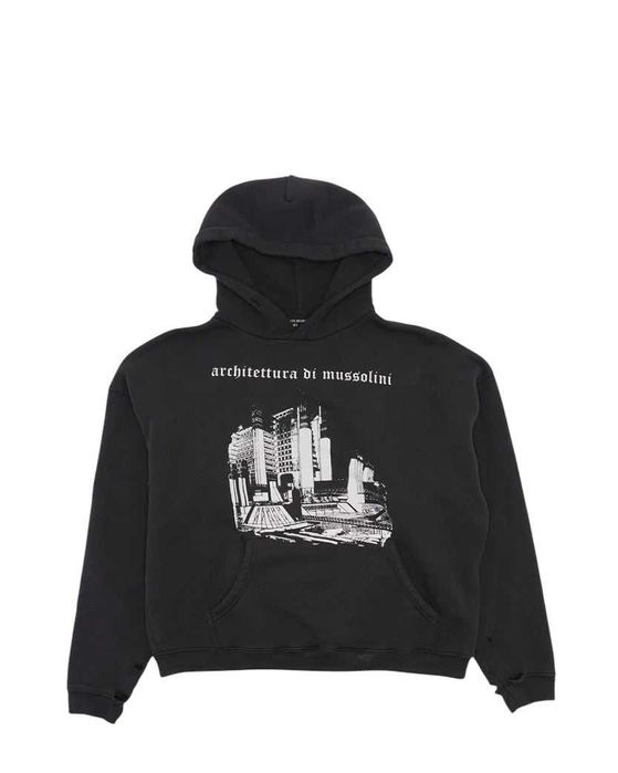 Худі Enfants Riches Deprimes Architectura di Mussolini Hoodie Faded Bl