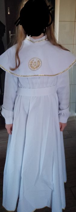 Alba dla dziewczynki z zestawem komunijnym