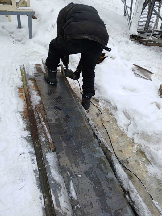 Бригада зварювальників та монтажників