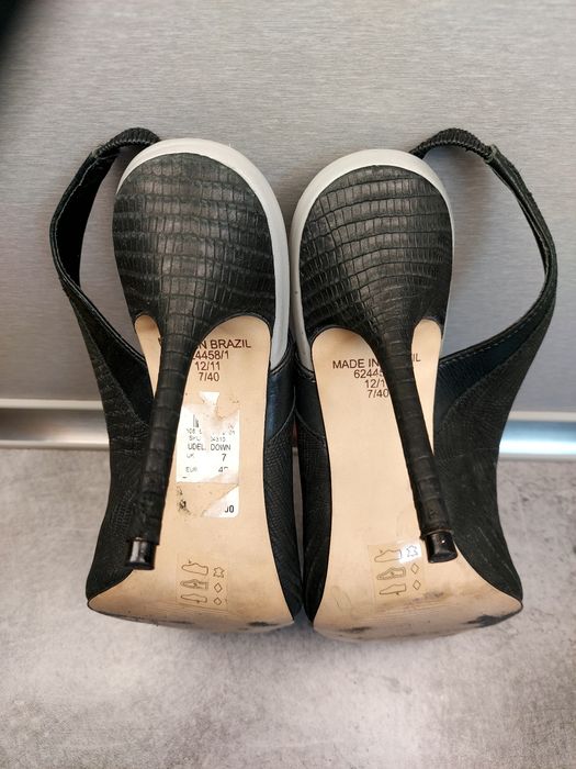 River Island szpilki roz.40 skóra naturalna , buty na obcasie