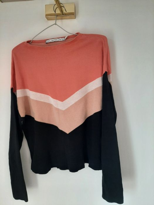 Sweter bluzka kolorowa casual do pracy bawełna 100%  &other stories el