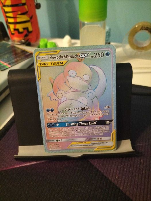 Slowpoke & Psyduck GX super raro